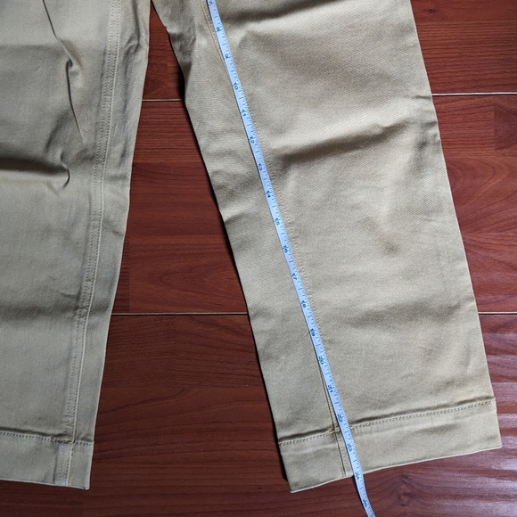 Everlane Straight Leg Crop Pant, Hemp - Picture 6 of 7